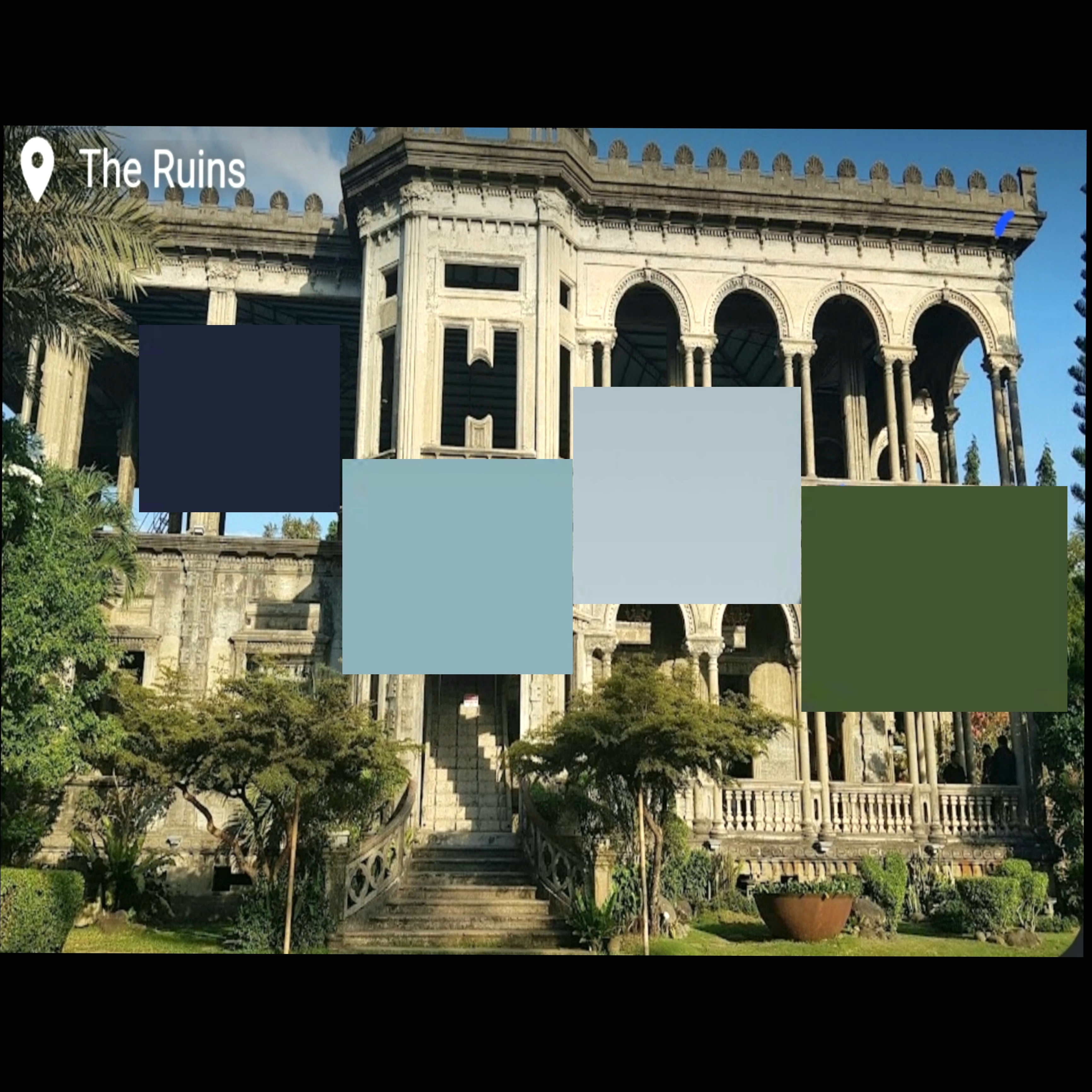 color palette selected from landscape